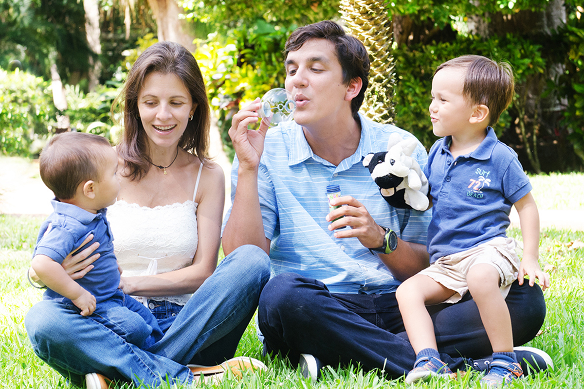 Sesión fotográfica familiar